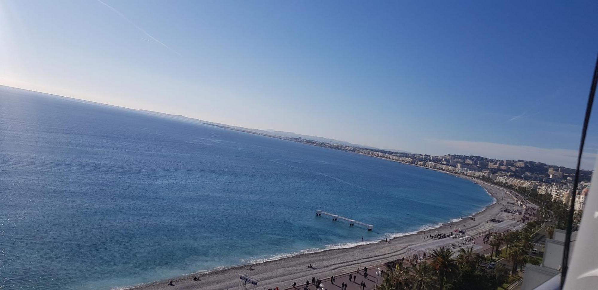 Plein Centre Appartement Climatise Et Spacieux Avec Grande Terrasse Sur Le Toit A Νίκαια Εξωτερικό φωτογραφία