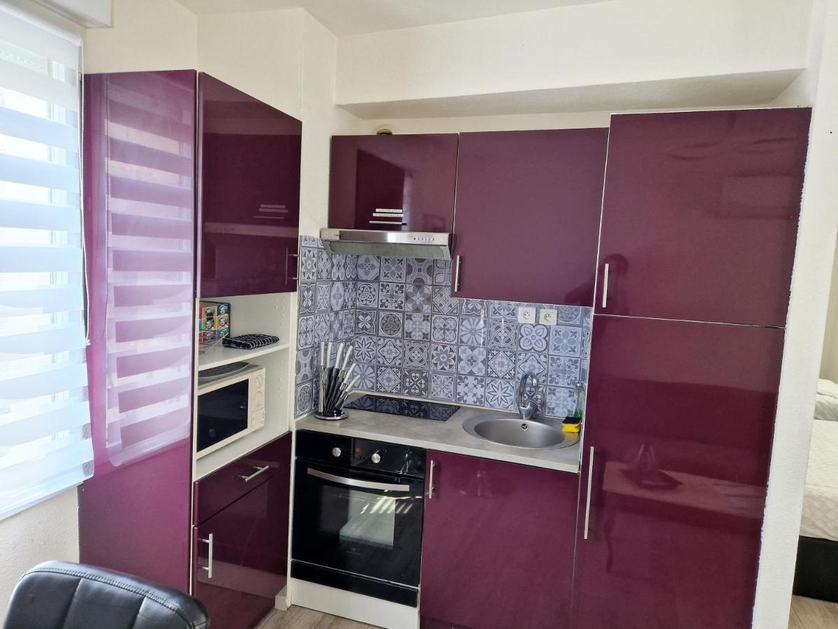 Plein Centre Appartement Climatise Et Spacieux Avec Grande Terrasse Sur Le Toit A Νίκαια Εξωτερικό φωτογραφία